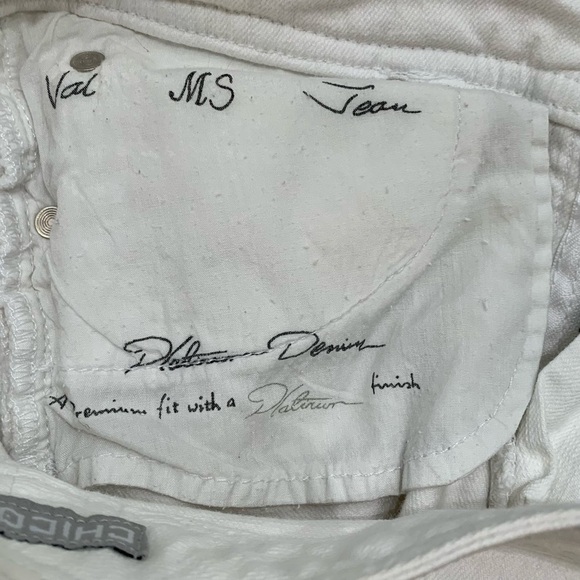 Chico’s Pants Adult Size 00 Short Bootcut Embroidered Pocket Woman - Picture 7 of 8